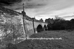 The river Annan bridge,, Annan town