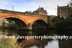 The river Annan bridge,, Annan town