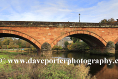 The river Annan bridge,, Annan town