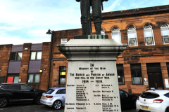 The War Memorial in Annan town