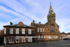 The town hall building of Annan