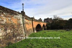 The river Annan bridge,, Annan town