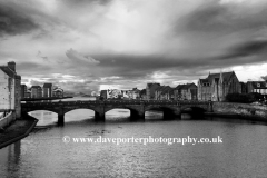 View of the New Bridge over the river Ayr