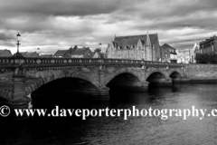 View of the New Bridge over the river Ayr