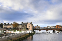 View of the New Bridge over the river Ayr