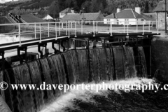 Autumn, canal lockgates,  Fort Augustus