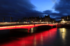 The Ness bridge, River Ness, Inverness