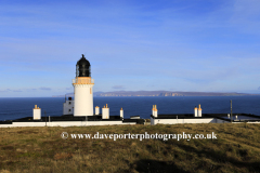The Dunnet Head Lighthouse, Dunnet Head, Caithness, Scotland, UK