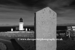 The Dunnet Head Lighthouse, Dunnet Head, Caithness, Scotland, UK