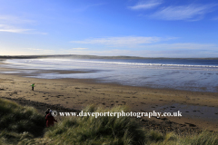 The sandy beach at Dunnet Head