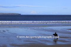 The sandy beach at Dunnet Head