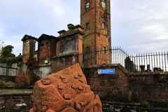 The Poem Rock, St Michaels Church, Dumfries