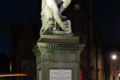The poet Robert Burns statue, Dumfries
