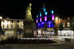 The poet Robert Burns statue, Dumfries