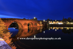 The Devorgilla bridge, river Nith, Dumfries