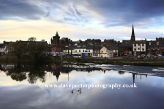 Autumn colours, river Nith, Dumfries
