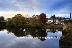 Autumn colours, river Nith, Dumfries