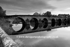 The Devorgilla bridge, river Nith, Dumfries