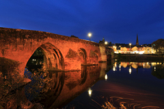 The Devorgilla bridge, river Nith, Dumfries