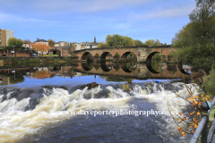 The Devorgilla bridge, river Nith, Dumfries