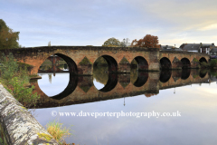 The Devorgilla bridge, river Nith, Dumfries