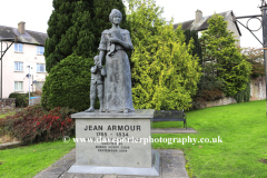 Statue of Jean Armour, Robert Burns wife, Dumfries