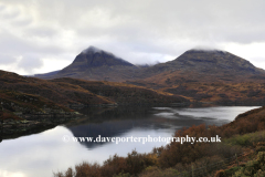 Loch a' Chàirn Bhàin from Kylesku bridge