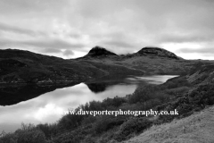 Loch a' Chàirn Bhàin from Kylesku bridge