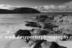 The sandy beach at Achmelvich village