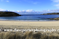 The sandy beach at Achmelvich village
