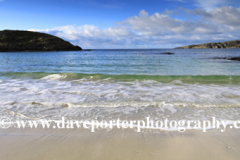 The sandy beach at Achmelvich village