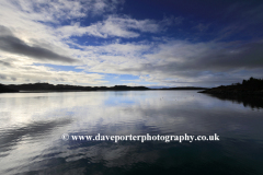 Autumn view over Loch Gairloch