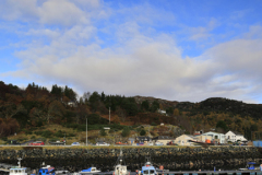 Fishing boats in the harbour, Gairloch village