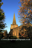 Autumn, St Marys church, Uttoxeter town