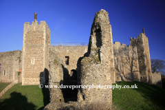 The ruins of Framlingham Castle