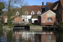 Flatford Mill on the River Stour in Dedham Vale