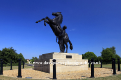 The Newmarket Stallion statue, Newmarket racecourse