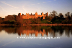 Sunset over Framlingham Castle