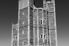 The Norman Keep castle at Orford village