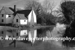 Willy Lotts Cottage, river Stour, Flatford Mill