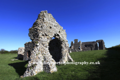 The ruins of Leiston Abbey near Aldeburgh