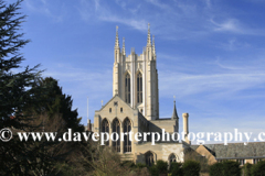 Spring view over St Edmundsbury Cathedral