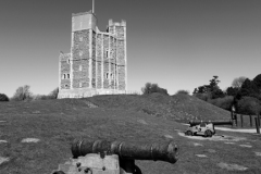 The Norman Keep castle at Orford village
