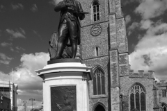 Statue of Thomas Gainsborough, St Peters, Sudbury