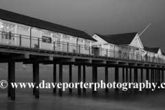 Dusk view over Southwold Pier