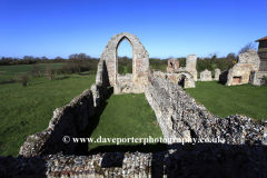 The ruins of Leiston Abbey near Aldeburgh