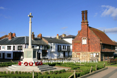 War Memorial and Moot Hall, Aldeburgh town