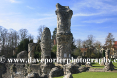 The ruins of Bury St Edmunds Abbey