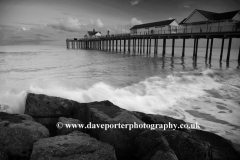 Dusk view over Southwold Pier
