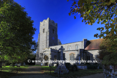 St Marys church, Ixworth village
